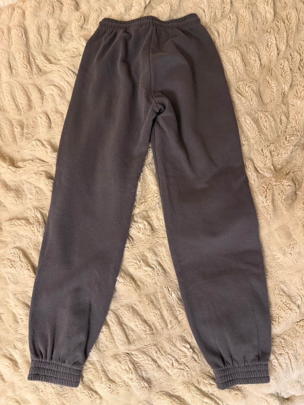 H&M Charcoal Gray Fleece Joggers/Sweatpants - Picture 3 of 7